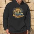 Surfing Paradise Beach Summer Vacation Camper Van Graphic Hoodie Lifestyle