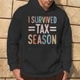 I Survived Tax Season Cpa Accountant Hoodie Lifestyle