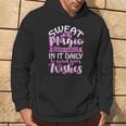 Sweat Is Magic Loves Yoga Practice Yogi Quote Namaste Zen Hoodie Lifestyle