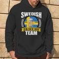 Swedish Drinking Team Sweden Flag Beer Party Idea Hoodie Lifestyle