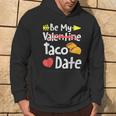 Be My Taco Date Valentine's Day Pun Mexican Food Joke Hoodie Lifestyle