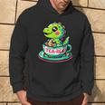 Tea-Rex Cute T-Rex Dinosaur Lover Kawaii Dino Hoodie Lifestyle