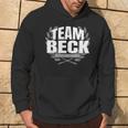 Team Beck Proud Familienmitglied Beck Hoodie Lebensstil