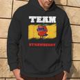 Team Strawberry Healthy Superhero Good Food Hoodie Lifestyle