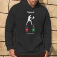 Tennis Ruft An Must Los Tennis Player Hoodie Lebensstil