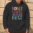 Testing Day Donut Stress Just Do Your Best Teachers Hoodie Lifestyle