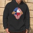 Texas Roots Inside State Flag American Proud Hoodie Lifestyle