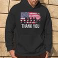 Thank You Us Flag Hoodie Lifestyle