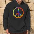 Tie Dye Peace Sign Peace Love Happiness Hoodie Lifestyle