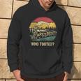Who Tooted Train Lover Boys Collector Railroad Hoodie Lifestyle