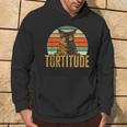 Tortitude Tortoiseshell Cat Tortie Cat Hoodie Lifestyle