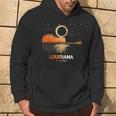 Total Solar Eclipse 2024 Louisiana Guitar Lovers Hoodie Lifestyle