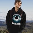 Total Solar Eclipse 2024 Path Of American Mountains View Ar Hoodie Lifestyle