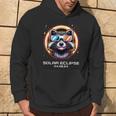 Total Solar Eclipse 2024 Raccoon Totality Cute Matching Hoodie Lifestyle