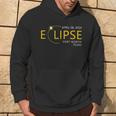 Total Solar Eclipse Apirl 08 2024 Fort Worth Texas Totality Hoodie Lifestyle