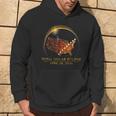 Total Solar Eclipse April 8 2024 America Map Totality Hoodie Lifestyle