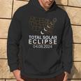 Total Solar Eclipse April 8 2024 America Usa Map Totality Hoodie Lifestyle
