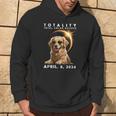 Total Solar Eclipse April 8 2024 Dog Golden Retriever Lover Hoodie Lifestyle