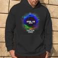 Total Solar Eclipse Dayton Ohio 2024 Colorufl Totality Hoodie Lifestyle