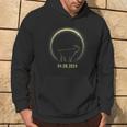 Total Solar Eclipse Goat Farmer April 8 2024 Totality Hoodie Lifestyle