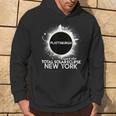 Total Solar Eclipse Plattsburgh New York 2024 Totality Hoodie Lifestyle