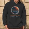 Totality 24 Twice In A Lifetime Total Solar Eclipse 2024 Hoodie Lifestyle