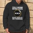 Totality Awesome Birthday Eclipse Total Solar Eclipse Hoodie Lifestyle