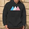 Transgender Flag Trans Pride Subtle Trans Hoodie Lifestyle