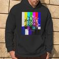 Tv Test Pattern Color Bars Tv Static And Vintage Tv Hoodie Lifestyle