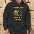 Twice In A Lifetime America Solar Totality Eclipse 2024 Hoodie Lifestyle