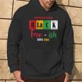 Unapologetically Black Free-Ish Since 1865 Junenth Hoodie Lifestyle