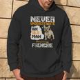 Never Underestimate An Old Man With A French Bulldog Hoodie Lifestyle