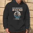 Never Underestimate An Old Man On Skis Old Man Ski Hoodie Lifestyle