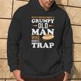 Never Underestimate Trap Shooting Old Man Hoodie Lifestyle