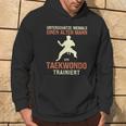 Underschätze Niemal Old Man Taekwondo Grandpa Dad Jumper Kapuzenpullover Lebensstil