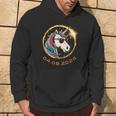 Unicorn With Sunglasses Total Solar Eclipse 2024 Hoodie Lifestyle