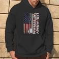 Us Army Veteran America Flag Vintage Army Veteran Hoodie Lifestyle