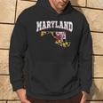 Us Citizen Proud America State Flag Land Map Maryland Hoodie Lifestyle