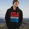 Usa Drinking Team Fourth Of July Hoodie Lifestyle