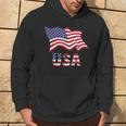 Usa Flag American United States Of America 4Th Of July Hoodie Lifestyle