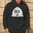 Utah 801 Beehive State Area Code Hoodie Lifestyle