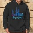 Vacaciones SouvenirBarcelona Españolacaciones Sudadera Estilo de vida