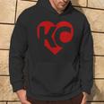 Valentines Day Kansas City Heart I Love Kc Women's Top Hoodie Lifestyle