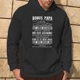 Vater Bonus Papatag Day Stepdad Step-Dad Man Kapuzenpullover Lebensstil