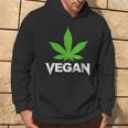 Vegan Marijuana Cannabis Weed Smoker Vegetarian Hoodie Lifestyle