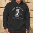 Veni Vidi Vici Xiii E Vaffanculo Black Hoodie Lebensstil