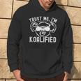 Vertrauen I'm Koalified Lustiger Koala Koala-Liebhaber Papa-Witz Kapuzenpullover Lebensstil