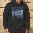 Vincent Van Gogh With The Flow Artist Humor Pun Hoodie Lifestyle