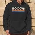 Vintage 70S 80S Style Moldova Hoodie Lifestyle