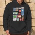 Vintage 90S Technology Old Gadgets Hoodie Lebensstil